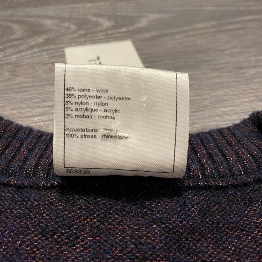 Chanel 12 A Fall Runway Ready to Wear Collection Wool Blend Pullover Sweater NWT - Picture 8 of 10